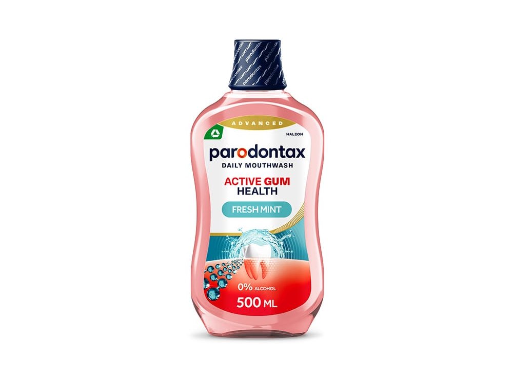 Parodontax Active Gum Health Mouthwash Fresh Mint, Στοματικό Διάλυμα, 500ml