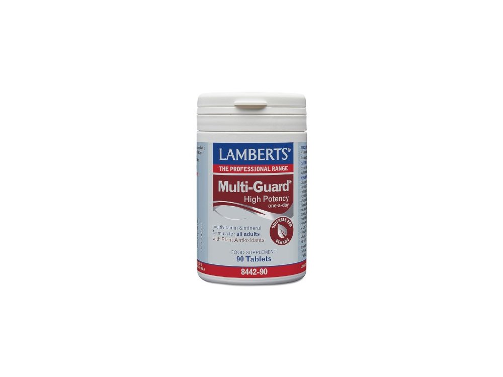 Lamberts Multi Guard High Strength Πολυβιταμινούχο Συμπλήρωμα Διατροφής, 90tabs