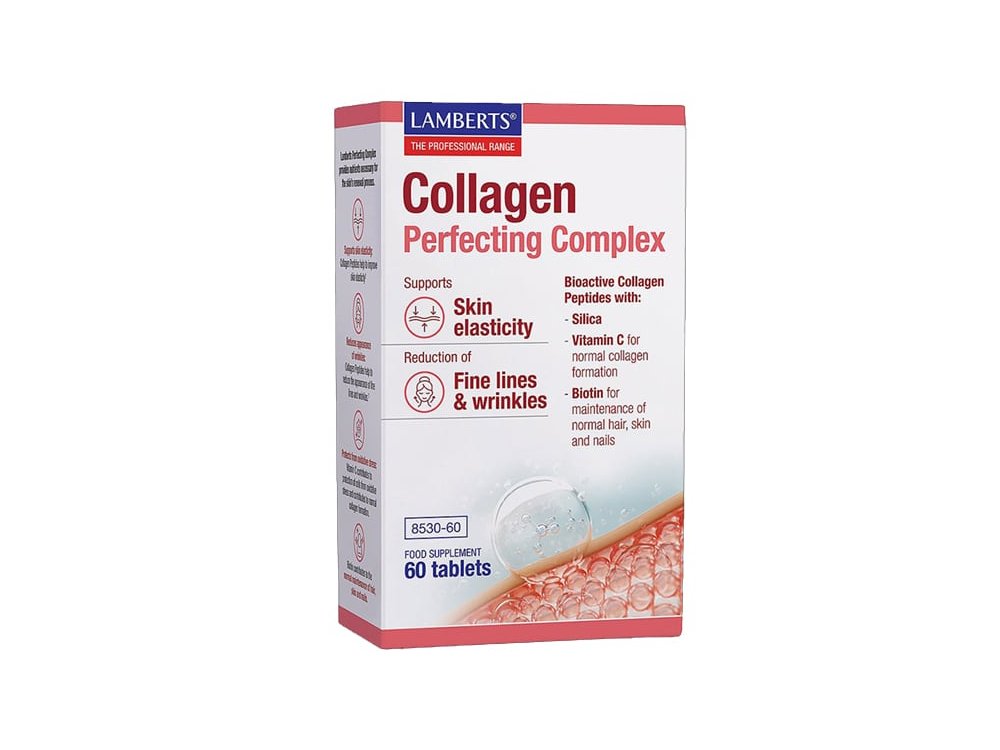 Lamberts Collagen Perfecting Complex, Σύμπλεγμα πεπτιδίων υδρολυμένου κολλαγόνου, 60tabs