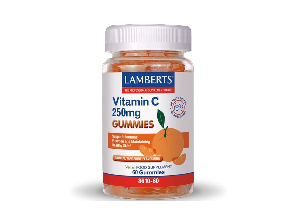 Lamberts Βιταμίνη C 250mg Gummies. 60 Ζελεδάκια