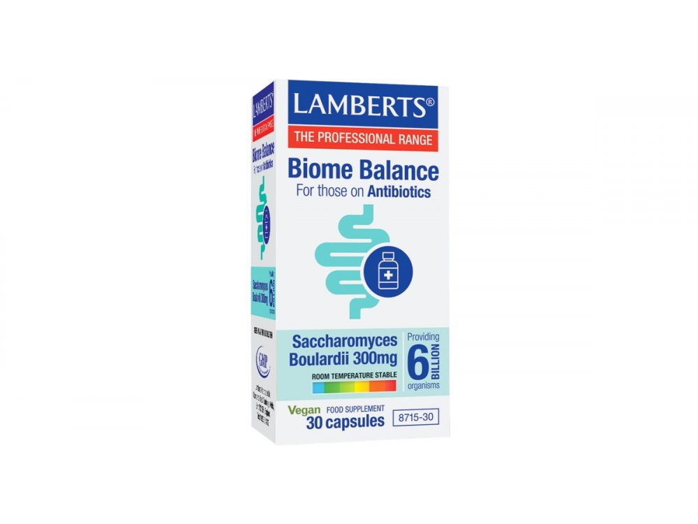 Lamberts Biome Balance for Those on Antibiotics, Προβιοτικά, 30caps