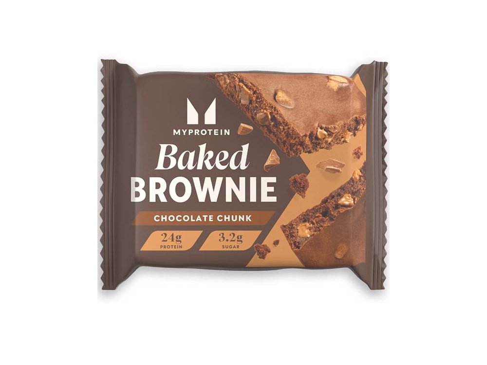 Myprotein Protein Brownie Chocolate Chunk, Μπράουνι Πρωτεΐνης με Γεύση Σοκολάτα, 1τεμ