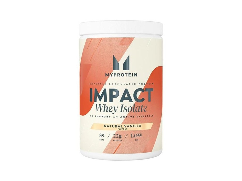 MyProtein Impact Whey Isolate Natural Vanilla Flavor Πρωτεΐνη Ορού Γάλακτος με Γεύση Βανίλια, 480g