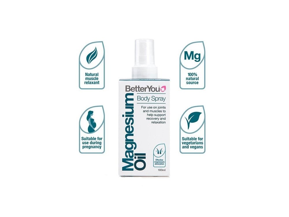 BetterYou Magnesium Oil Original Σπρέι Μαγνήσιου, 100ml