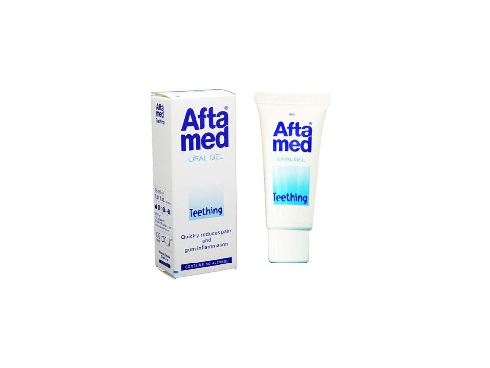 Aftamed Teething Gel Τζελ για την ανακούφιση από την Πρώτη Οδοντοφυΐα, 15ml