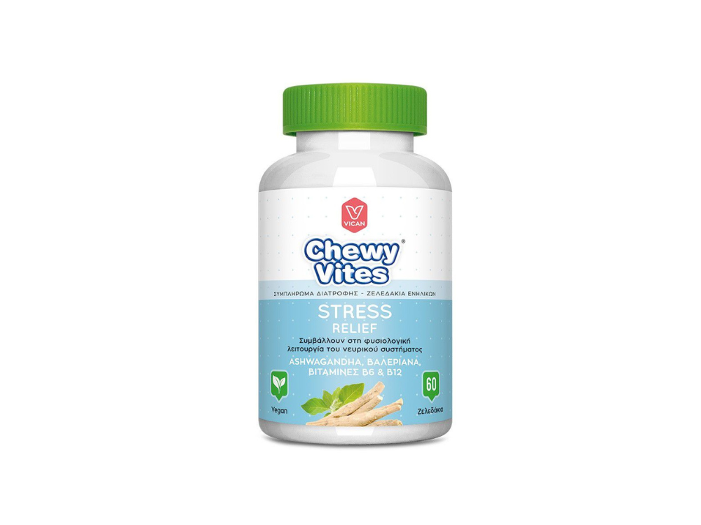 Chewy Vites Adults Stress Relief, 60gummies