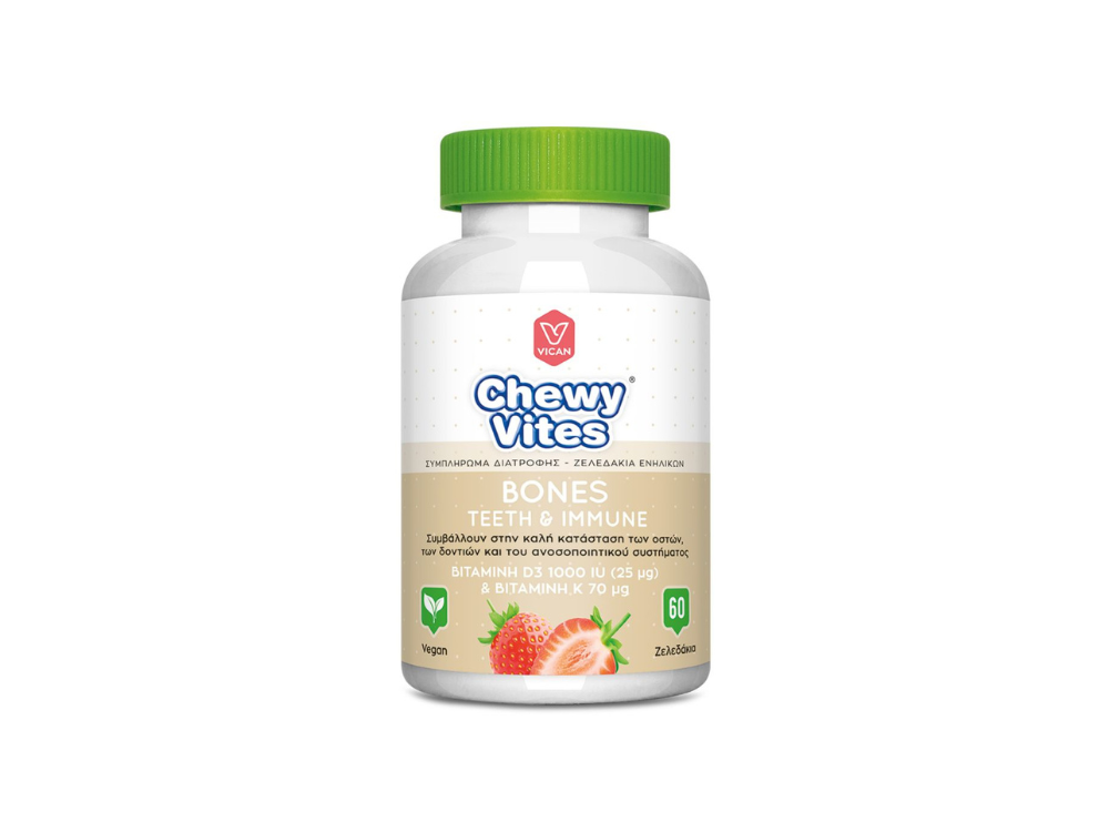 Chewy Vites Adults Bones, Teeth & Immune, 60gummies