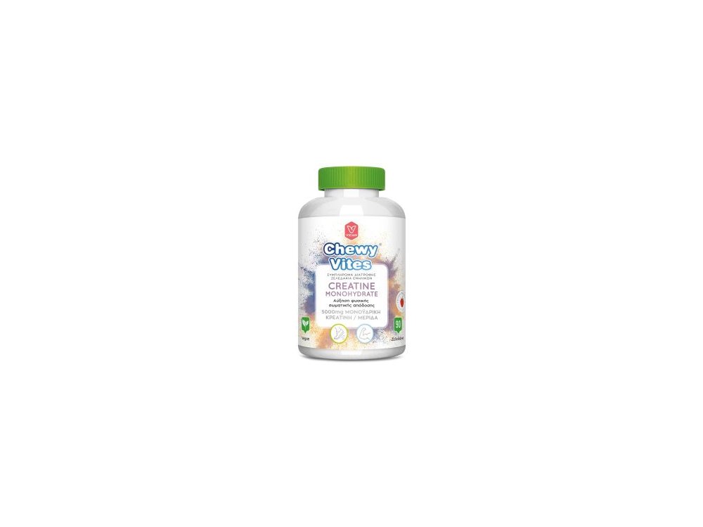 CHEWY VITES ADULTS CREATINE MONOHYDRATE, Μονοϋδρικής Κρεατίνης 90TEM