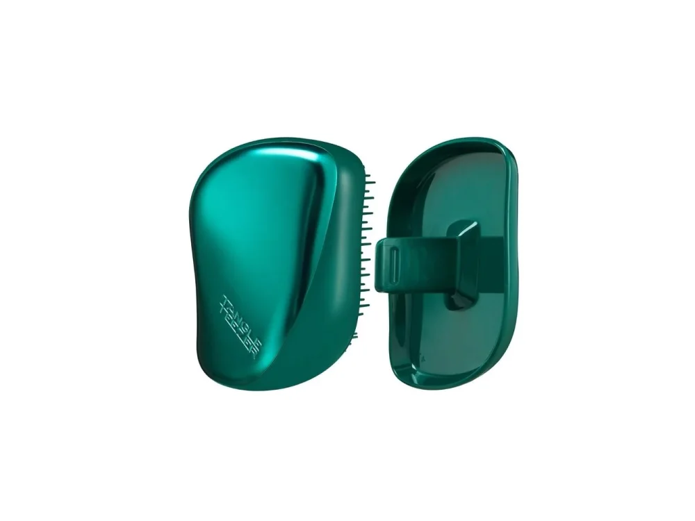 Tangle Teezer Compact Styler Emerald Green Βούρτσα Μαλλιών, 1τμχ