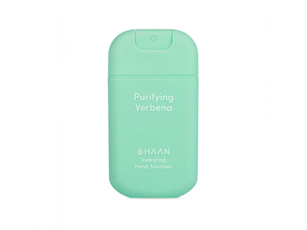 Haan Hand Sanitizer Επαναχρησιμοποιούμενο Αντισηπτικό Gel Χεριών σε Spray, Purifying Verbena, 30ml
