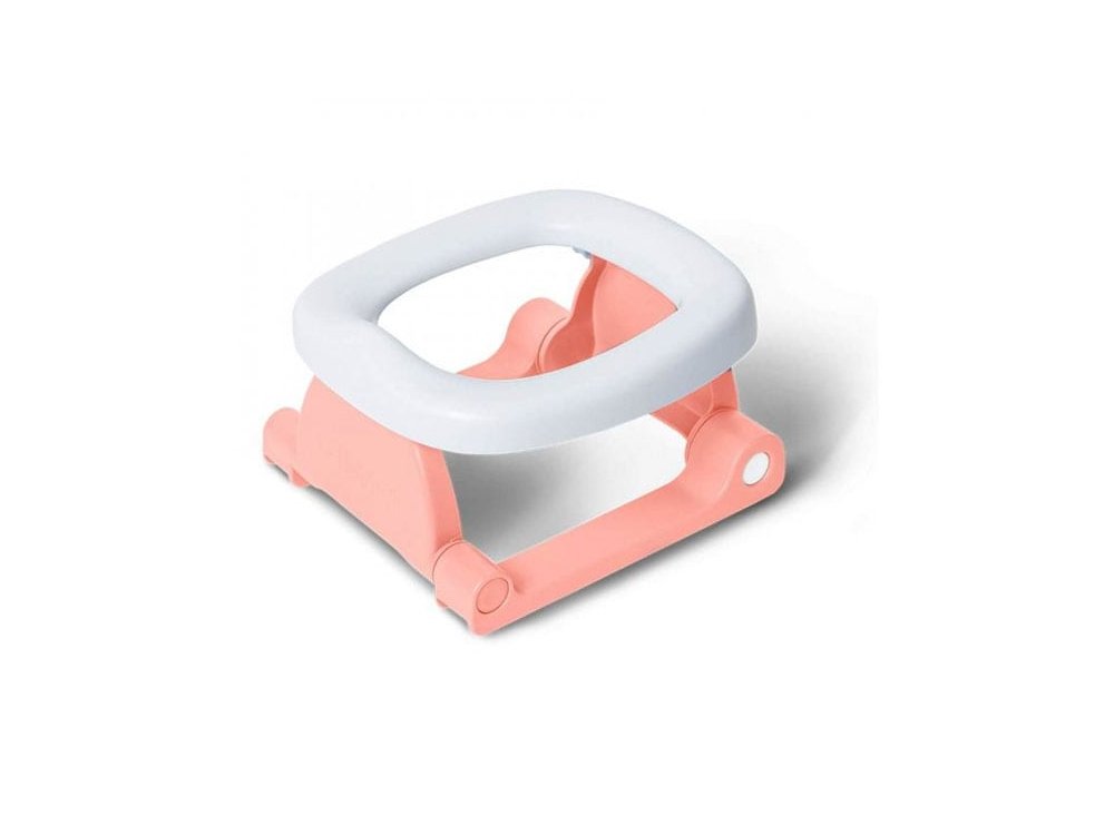 Pottiagogo Potty Flamingo Pink, Πτυσσόμενο Γιογιό Ταξιδιού σε Ροζ Χρώμα, 1τμχ