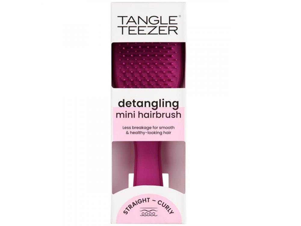 Tangle Teezer The Mini Ultimate Detangler Electric Raspberry, Βούρτσα Μαλλιών, 1τμχ