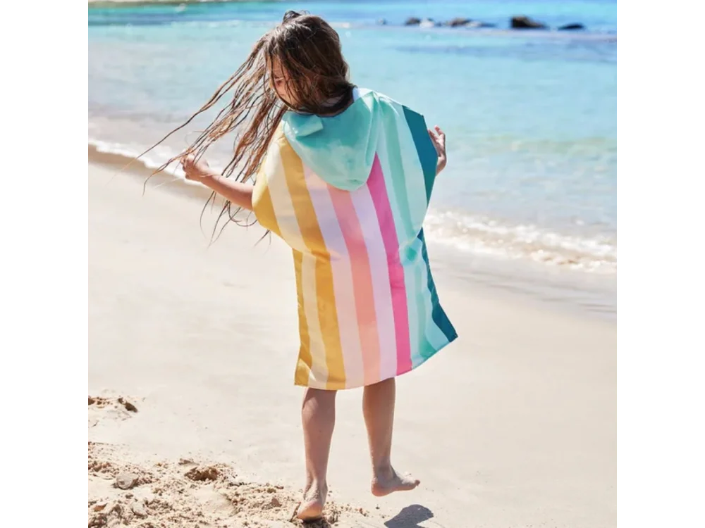 Dock & Bay Παιδικό πόντσο Coastal Candy Microfiber , Microfiber, για 6-10 ετών