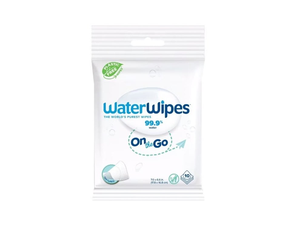 WaterWipes On the Go Υγρά Μαντηλάκια, 10τμχ