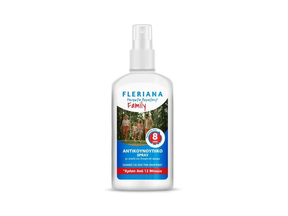 Fleriana Mosquito Repellent Family Αντικουνουπικό Σπρέι, 100ml