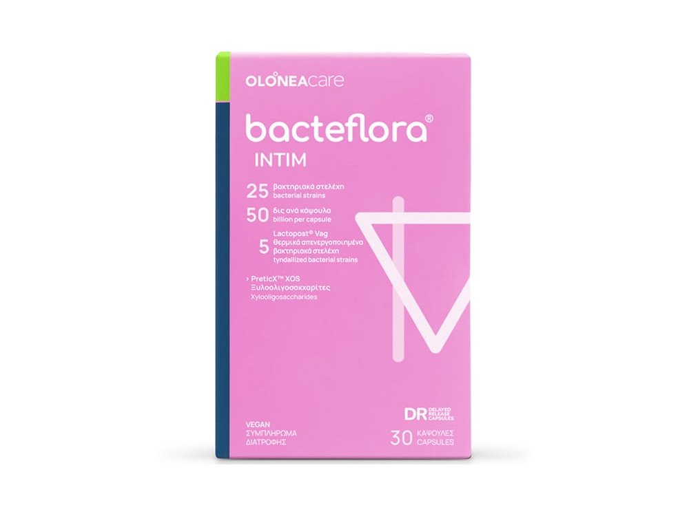 Olonea Bacteflora Intim για το Κολπικό Μικροβίωμα, 30caps