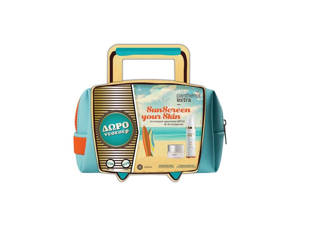 Panthenol Extra Πακέτο Προσφοράς SunScreen Your Skin με Sun Care Color SPF30 Έγχρωμο Αντιηλιακό Gel Προσώπου, 50ml & Face & Eye Cream Αντιρυτιδική Κρέμα για Πρόσωπο & Μάτια, 50ml