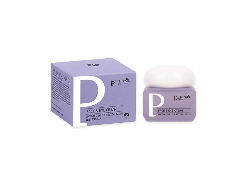 Panthenol Extra Face & Eye Cream, Αντιρυτιδική Κρέμα Προσώπου & Ματιών, 50ml
