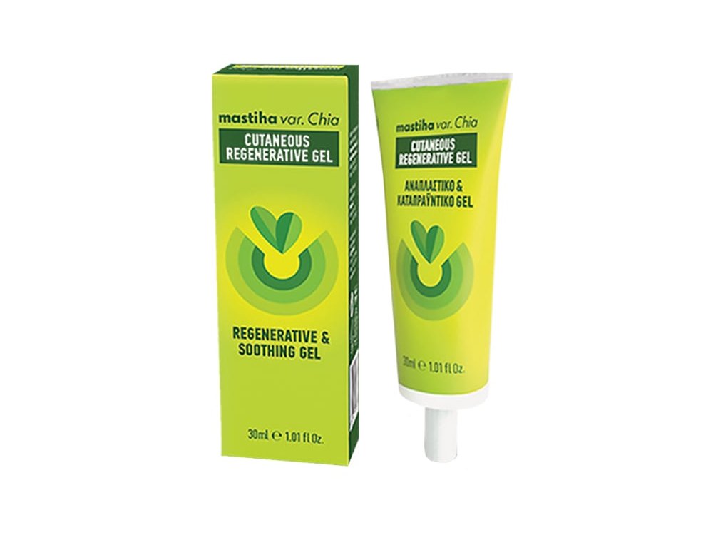 Iasis Pharma Mastiha Var. Chia Cutaneous Regenerative & Soothing Gel Αναπλαστικό & Καταπραϋντικό Gel για Ουλές & Εγκαύματα, 30ml