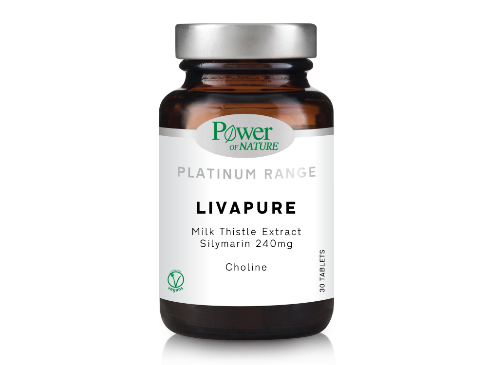 Power Health Platinum Range LivaPure, Προστασία Ήπατος 30 tabs