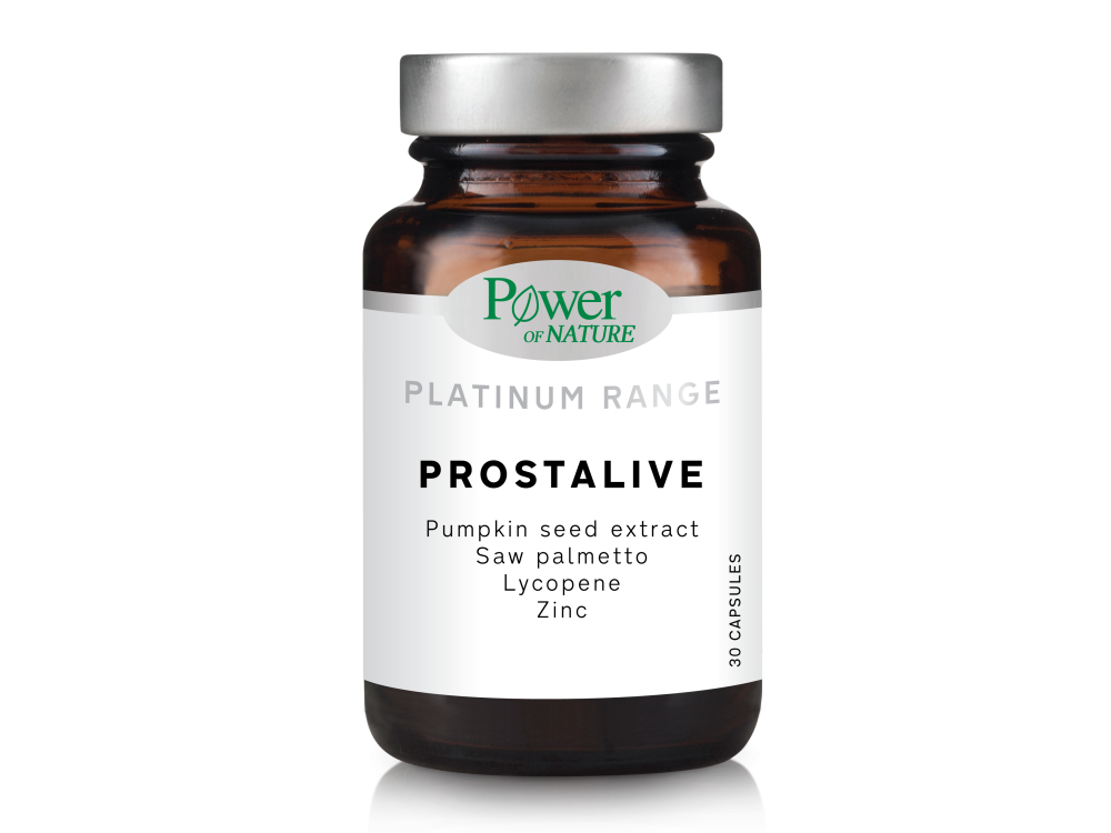 Power Health Platinum Range Prostalive, Συμπλήρωμα Διατροφής για την Καλή Υγεία του Προστάτη, 30 caps