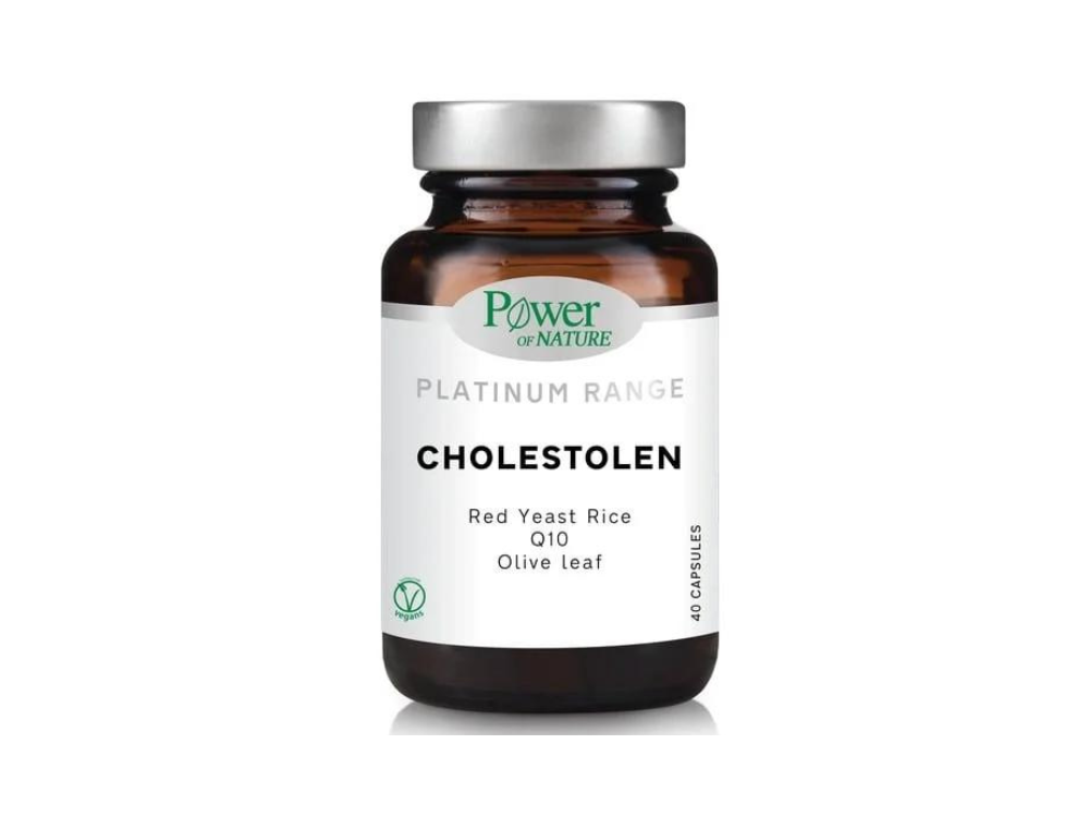 Power Health Platinum Range Cholestolen, Μοναδική Φόρμουλα για τη Μείωση & Διατήρηση της Χοληστερίνης, 40 caps