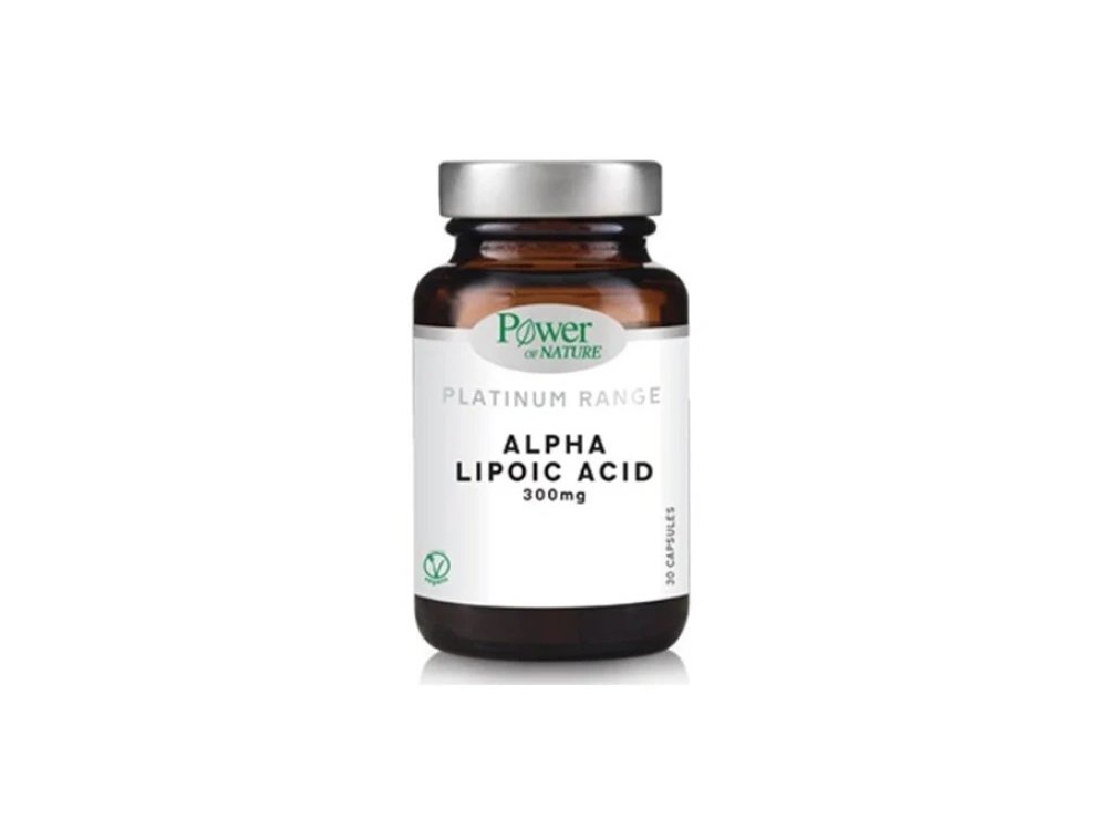 Power of Nature Platinum Range Alpha Lipoic Acid 300mg, 30caps