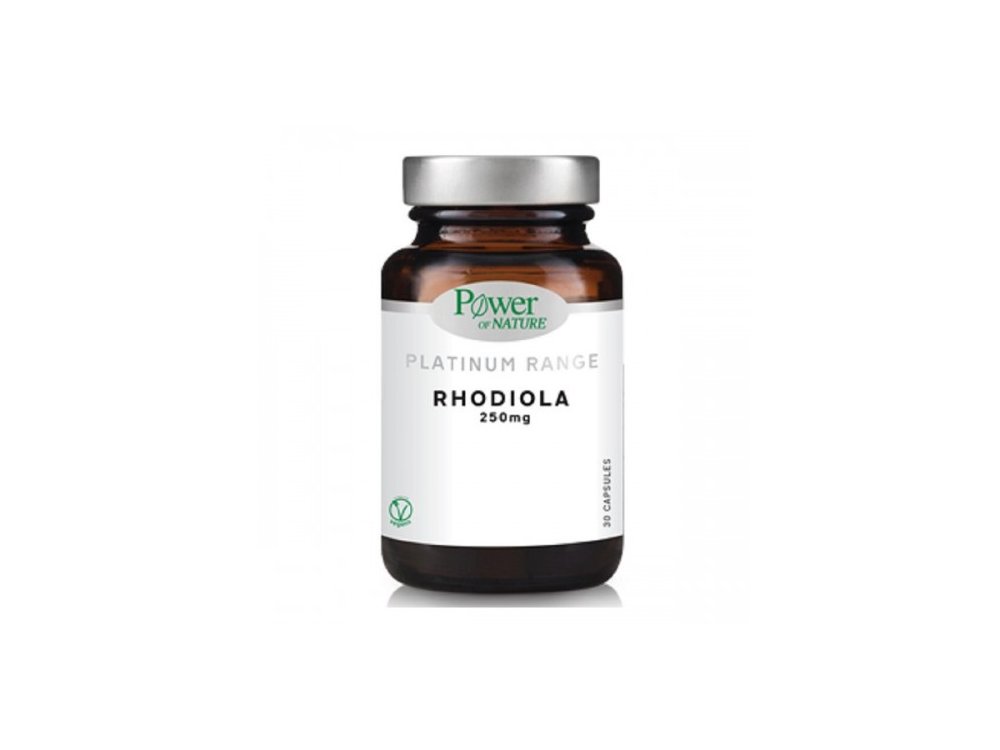 Power of Nature Platinum Range Rhodiola 250mg, 30caps