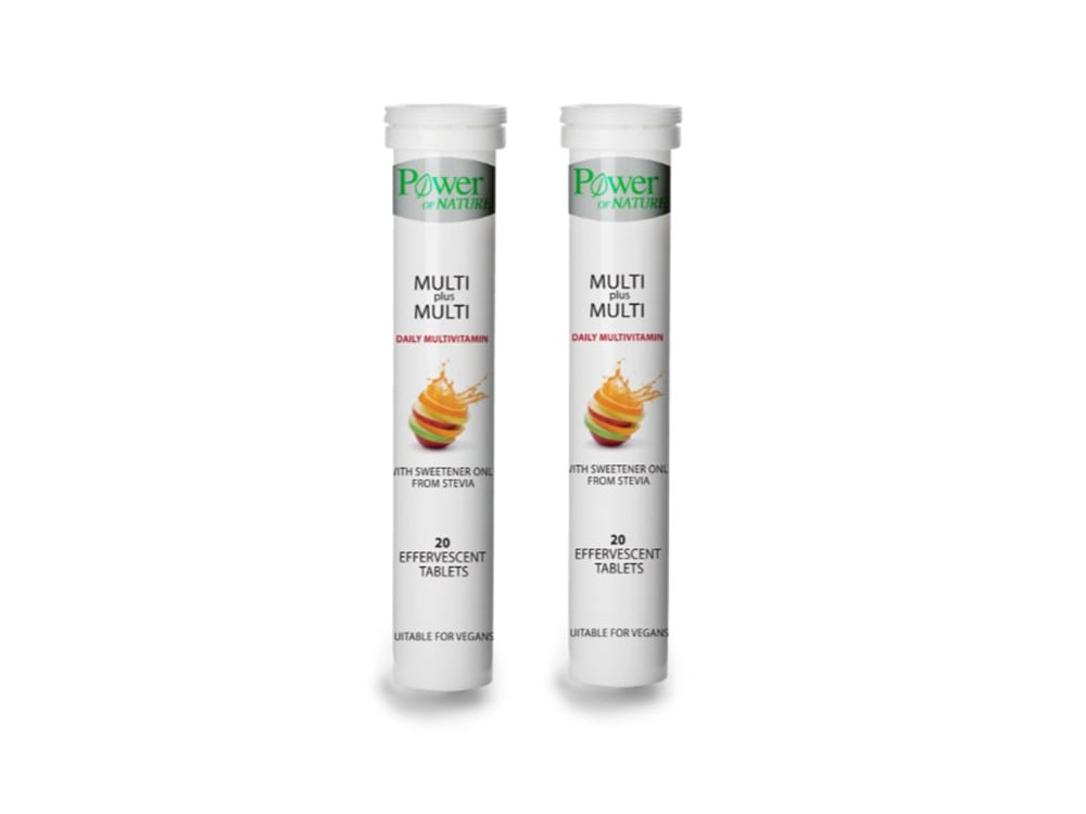 Power of Nature Promo Multi Plus Multi Daily Multivitamin, 2x20eff.tabs, 1σετ