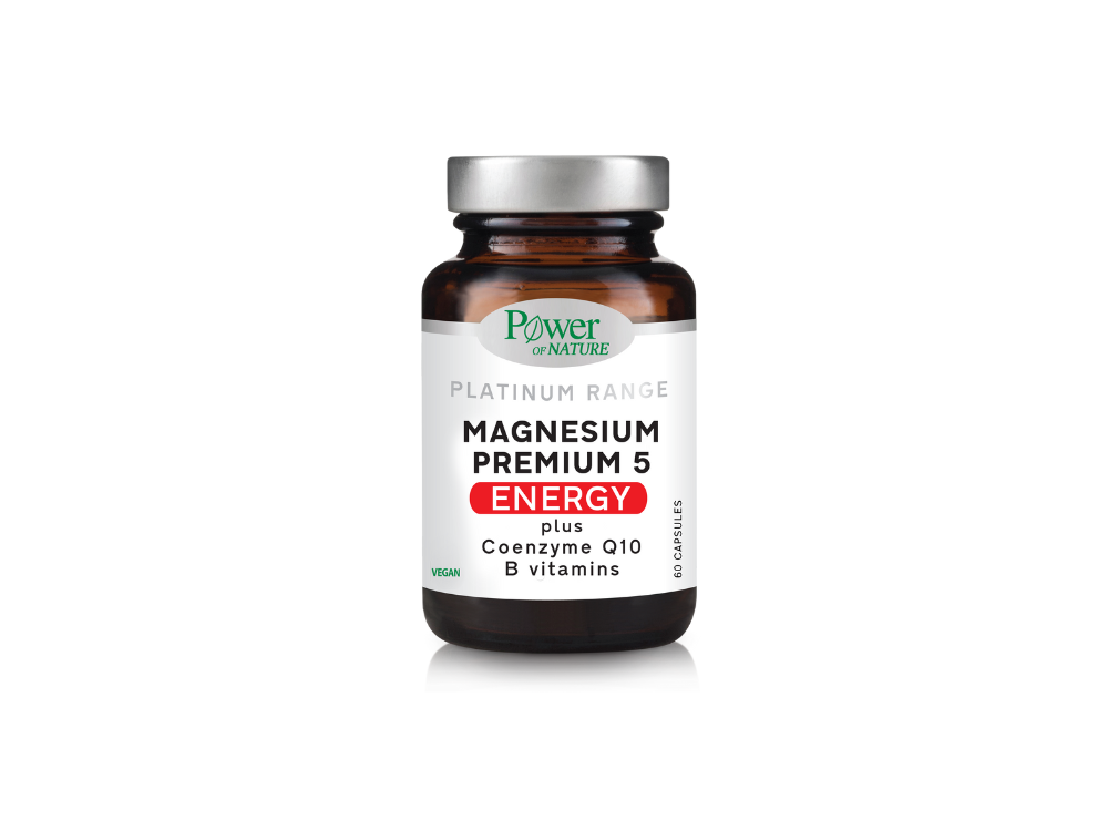 Power Health Platinum Range Magnesium Premium 5 Energy, 60caps
