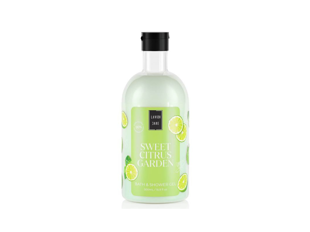 Lavish Care Bath & Shower Gel Sweet Citrus Garden Αφρόλουτρο, 500ml