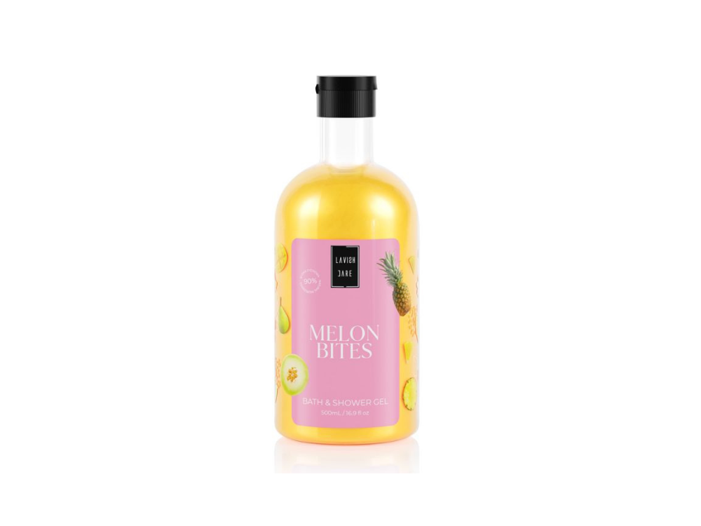 Lavish Care Bath & Shower Gel Melon Bites Aφρόλουτρο, 500ml
