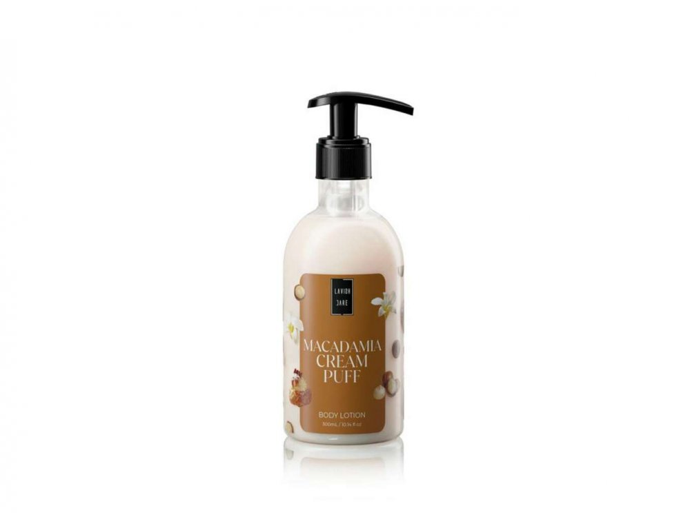 Lavish Care Macadamia Cream Puff, Κρέμα Σώματος, 300ml