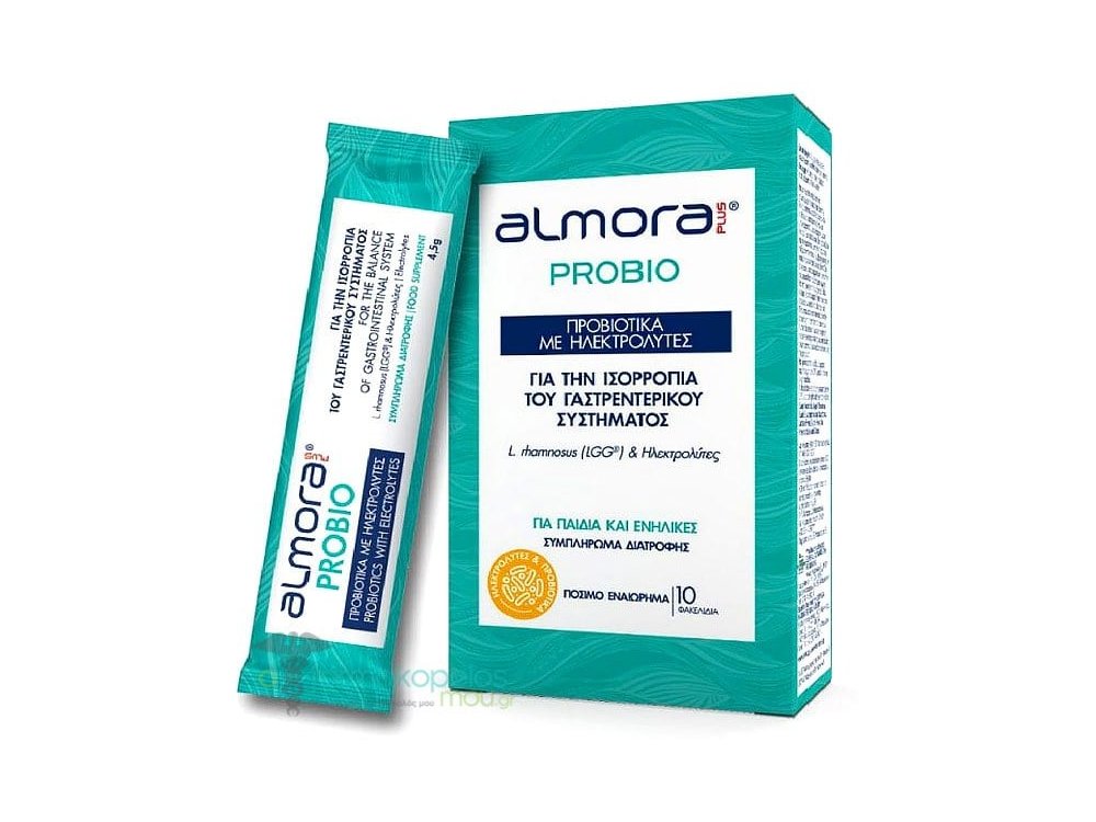 Almora Plus Probio, Προβιοτικά Με Ηλεκτρολύτες, 10 φακελίδια