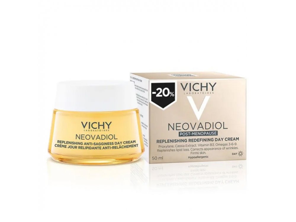 Vichy – Promo -20% Neovadiol, Κρέμα Ημέρας Για Αναπλήρωση Λιπιδίων και Σύσφιξη Προσώπου, 50ml