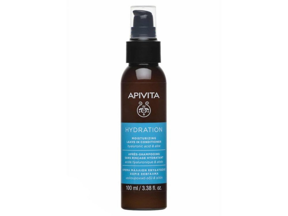 Apivita Hydration Moisturizing Leave In Conditioner Κρέμα Μαλλιών Ενυδάτωσης Χωρίς Ξέβγαλμα, 100ml
