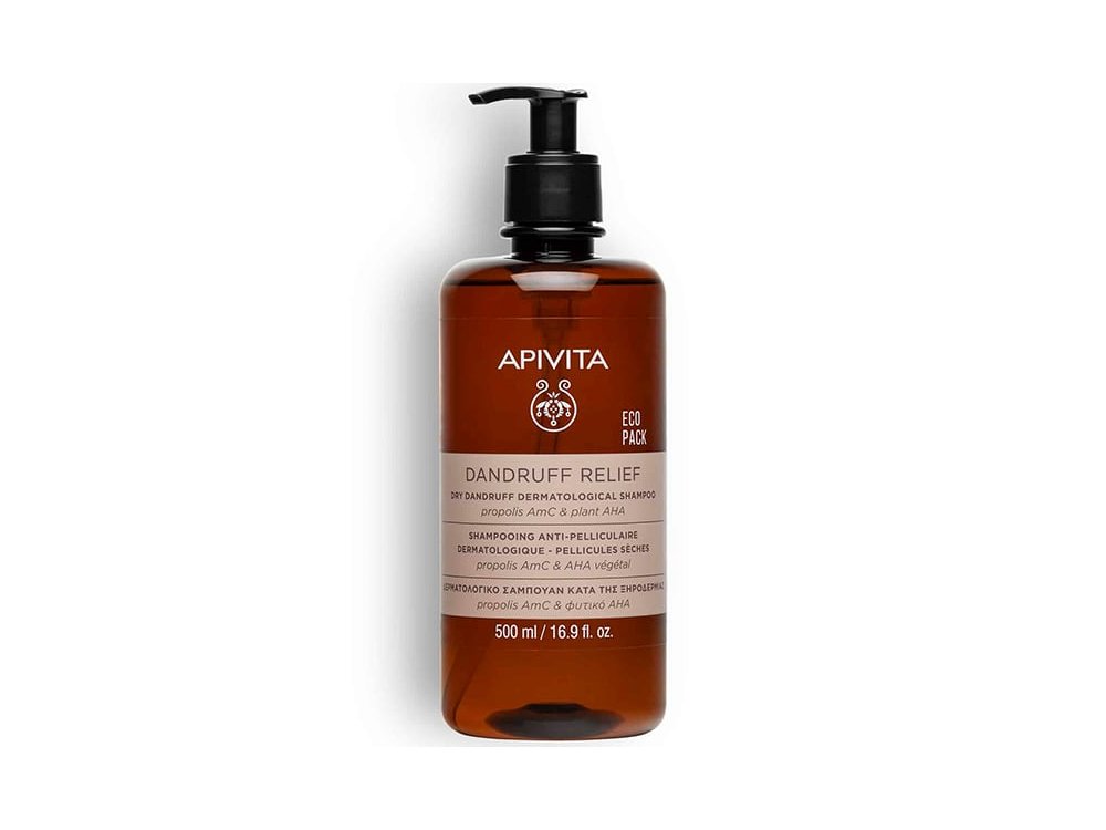 Apivita Eco Pack Dandruff Relief Σαμπουάν Κατά της Λιπαρής Πιτυρίδας, 250ml