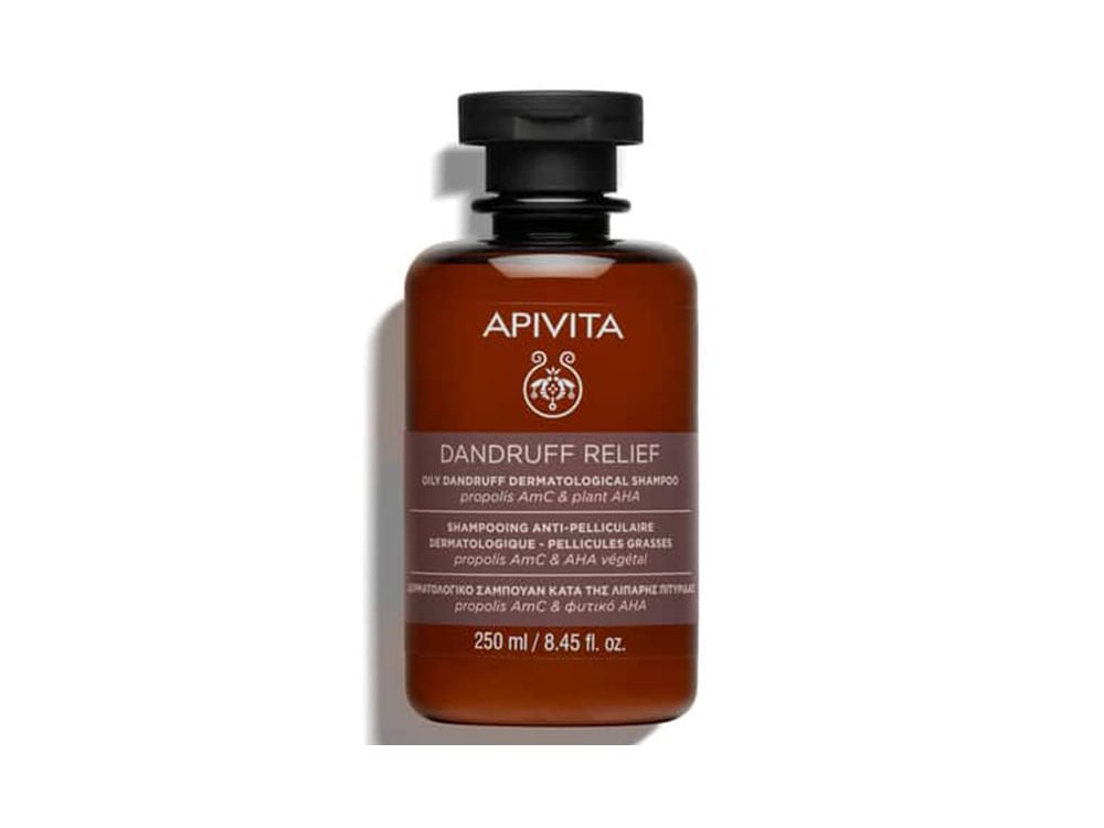 Apivita Dandruff Relief Σαμπουάν Κατά της Λιπαρής Πιτυρίδας, 250ml