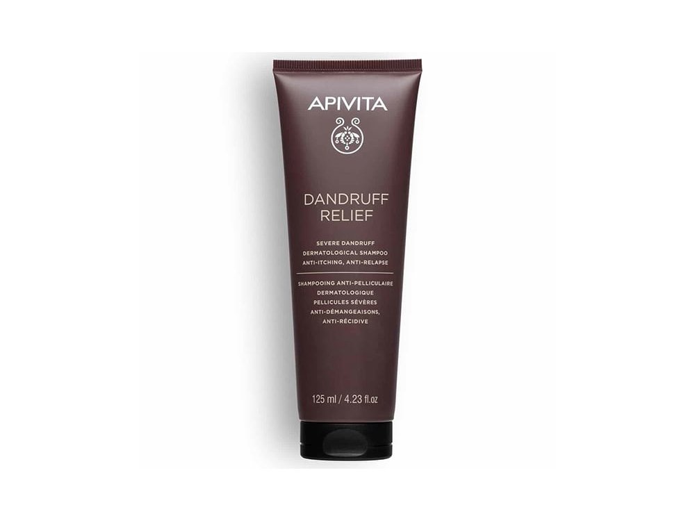 Apivita Dandruff Relief Σαμπουάν Κατά της Έντονης Πιτυρίδας, του Κνησμού & της Επανεμφάνισης, 125ml