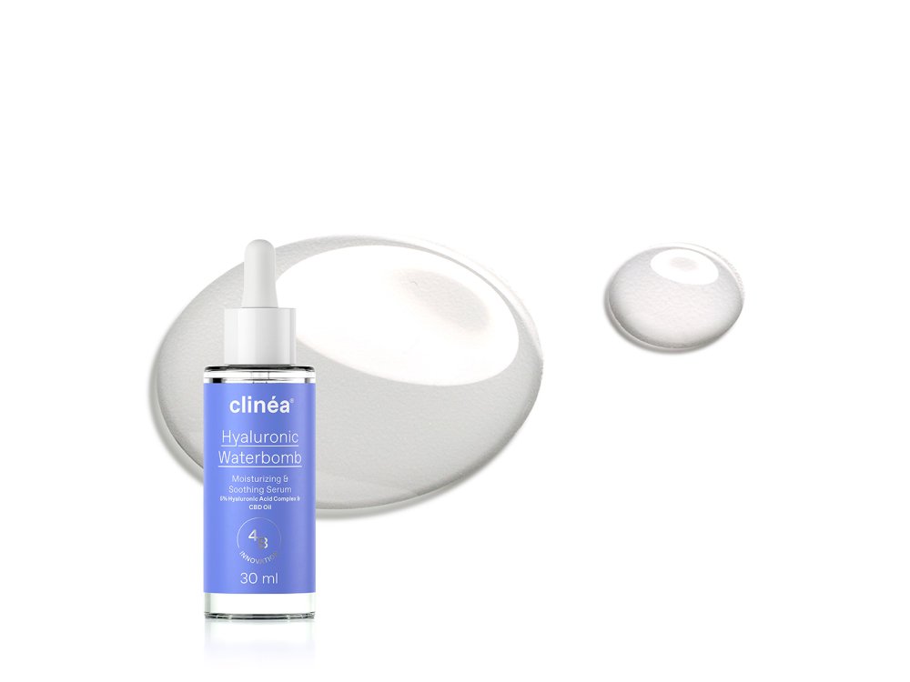 Clinea Hyaluronic Waterbomb Ενυδατικός & Καταπραϋντικός Ορός, 30ml