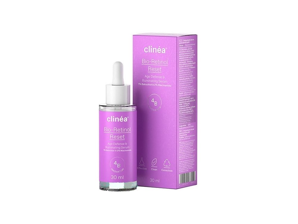 Clinea Bio-Retinol Reset Ορός Αντιγήρανσης & Λάμψης, 30ml
