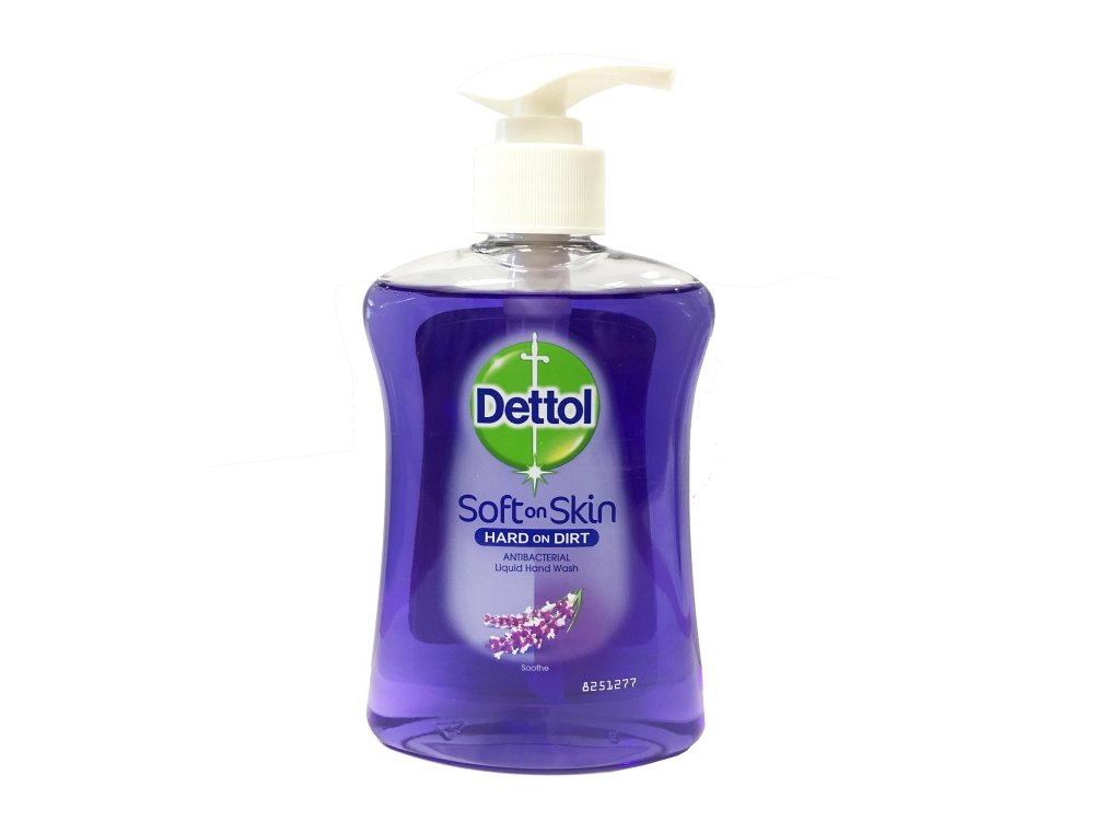 Dettol Soft on Skin Hard on Dirt, Αντιβακτηριδιακό Υγρό Κρεμοσάπουνο Λεβάντα (Χαλαρωτικό), 250ml