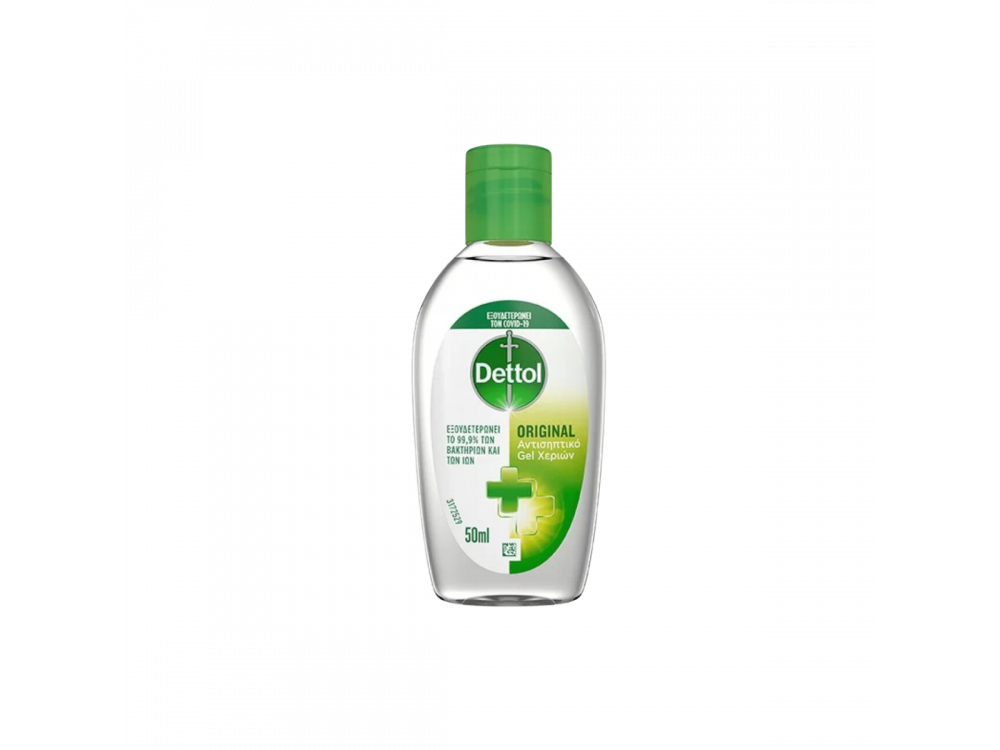 Dettol Gel Αντισηπτικό Τζελ για τα Χέρια, 50ml