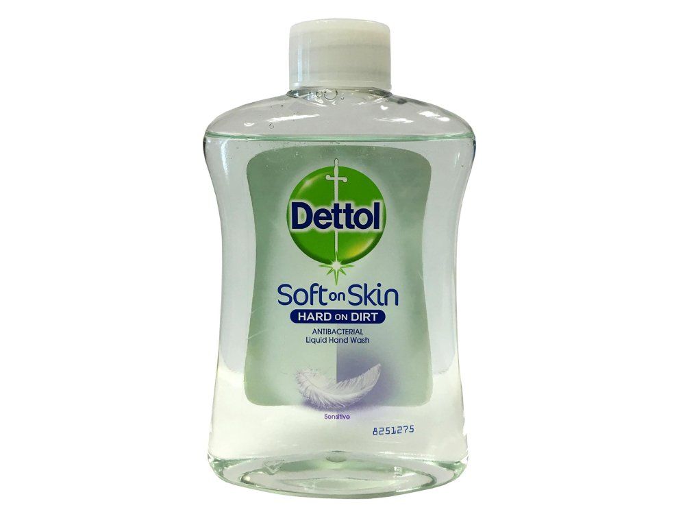 Dettol Soft on Skin Hard on Dirt, Αντιβακτηριδιακό Ανταλλακτικό Υγρό Κρεμοσάπουνο για Ευαίσθητες Επιδερμίδες, 250ml