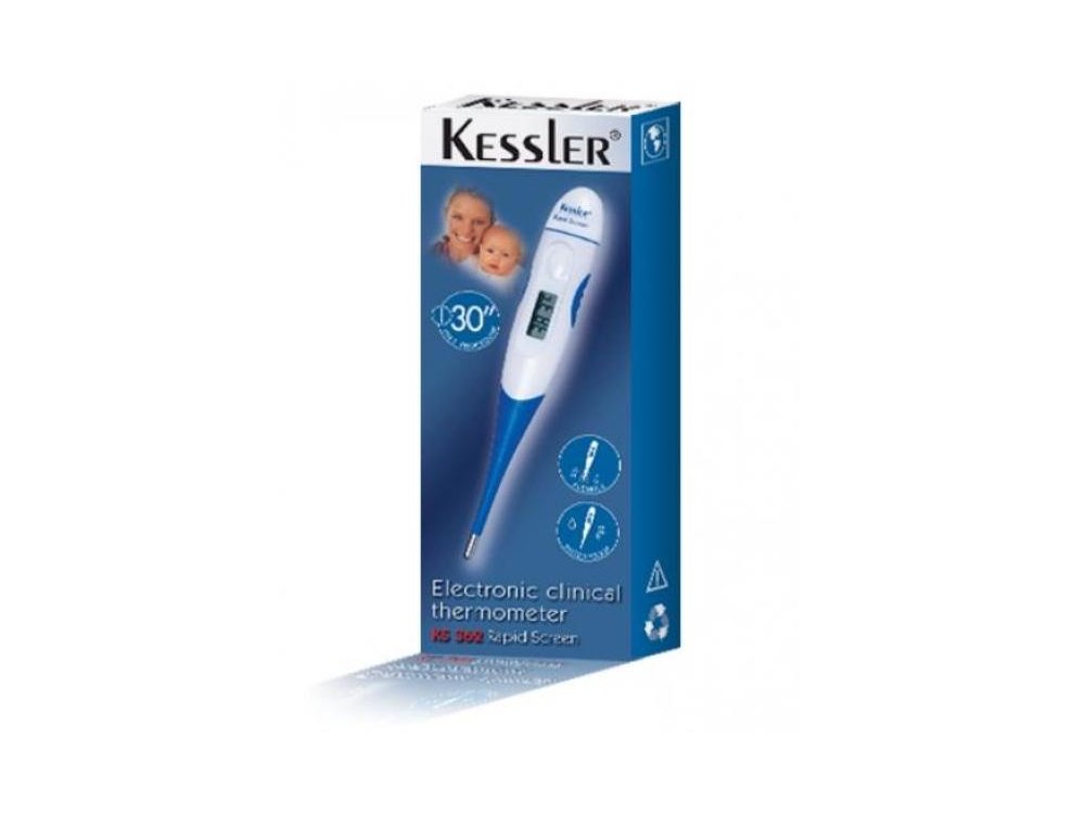 Kessler Electronic Clinical Thermometer, Ψηφιακό Θερμόμετρο 30'' KS362
