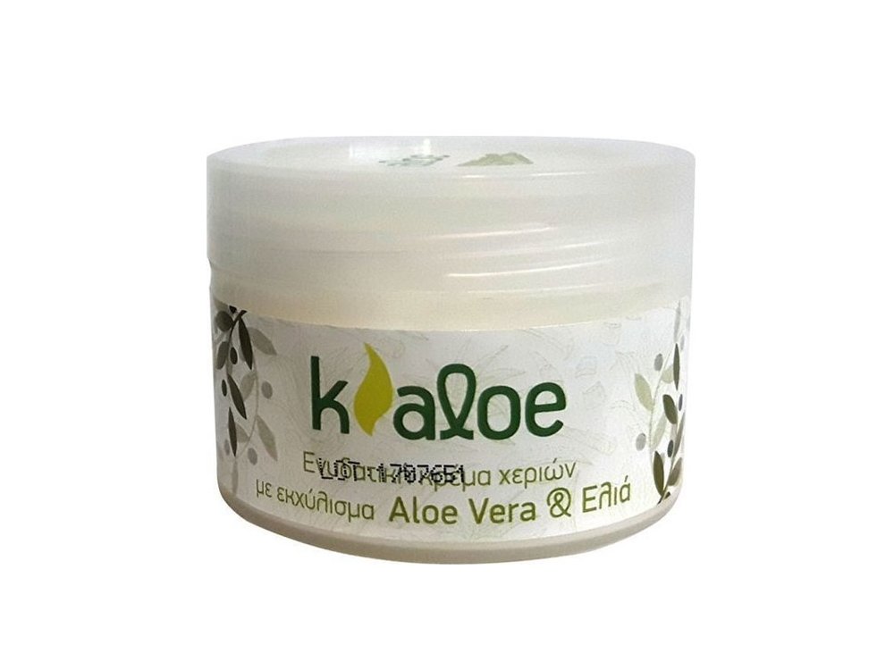 Kaloe Ενυδατική Κρέμα Χεριών με Εκχύλισμα Aloe Vera & Ελιά, 100ml