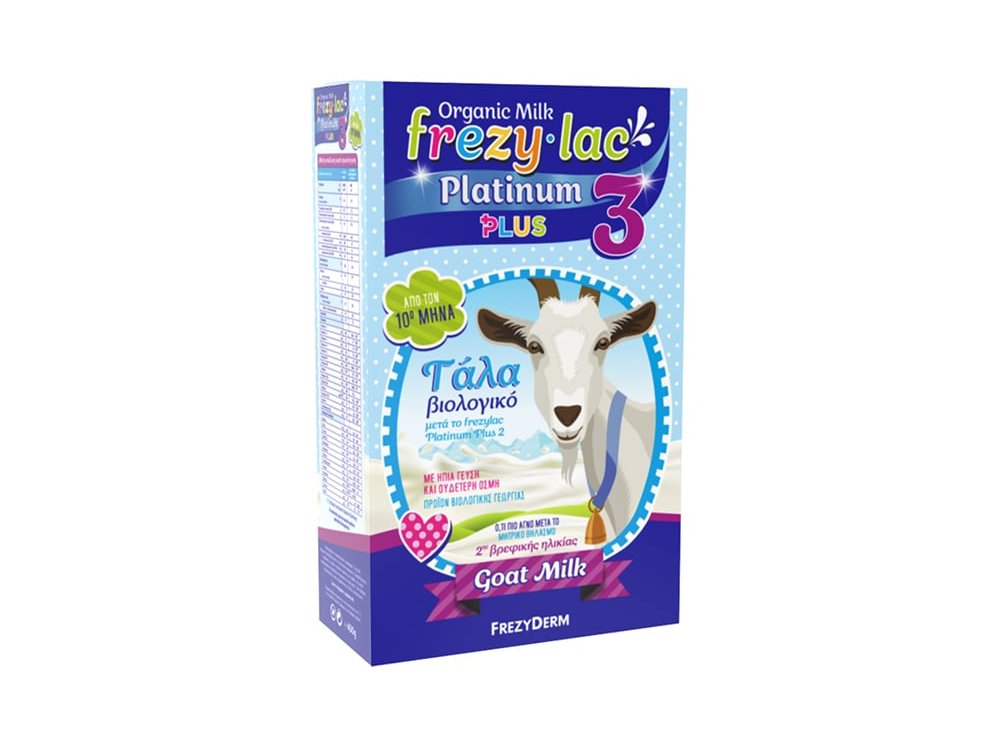 Frezylac Platinum Plus 3 , Κατσικίσιο Βιολογικό Γάλα από 10m+, 400g