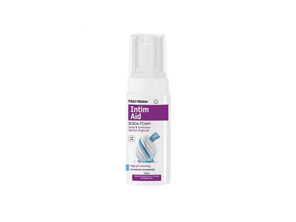 Frezyderm Intim Aid Soda Foam Αφρός Καθαρισμού για Ευαίσθητη Περιοχή, 100ml