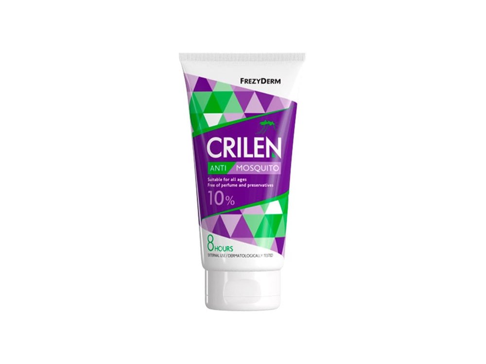 Frezyderm Crilen Anti-Mosquito Ενυδατικό Εντομοαπωθητικό Γαλάκτωμα Κατά των Κουνουπιών με 10%, 150ml