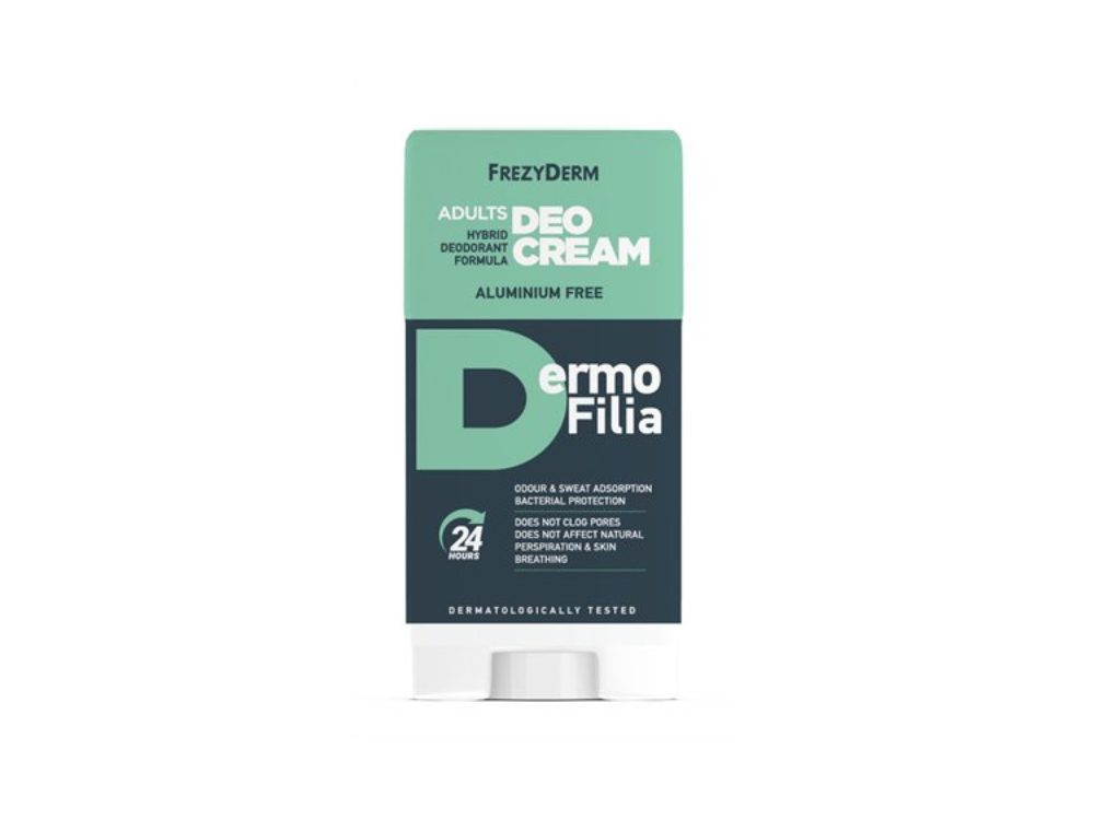 Frezyderm Dermofilia Adults Deo Cream Hybrid Deodorant, Formula Αποσμητικό σε Μορφή Κρέμας, 40ml